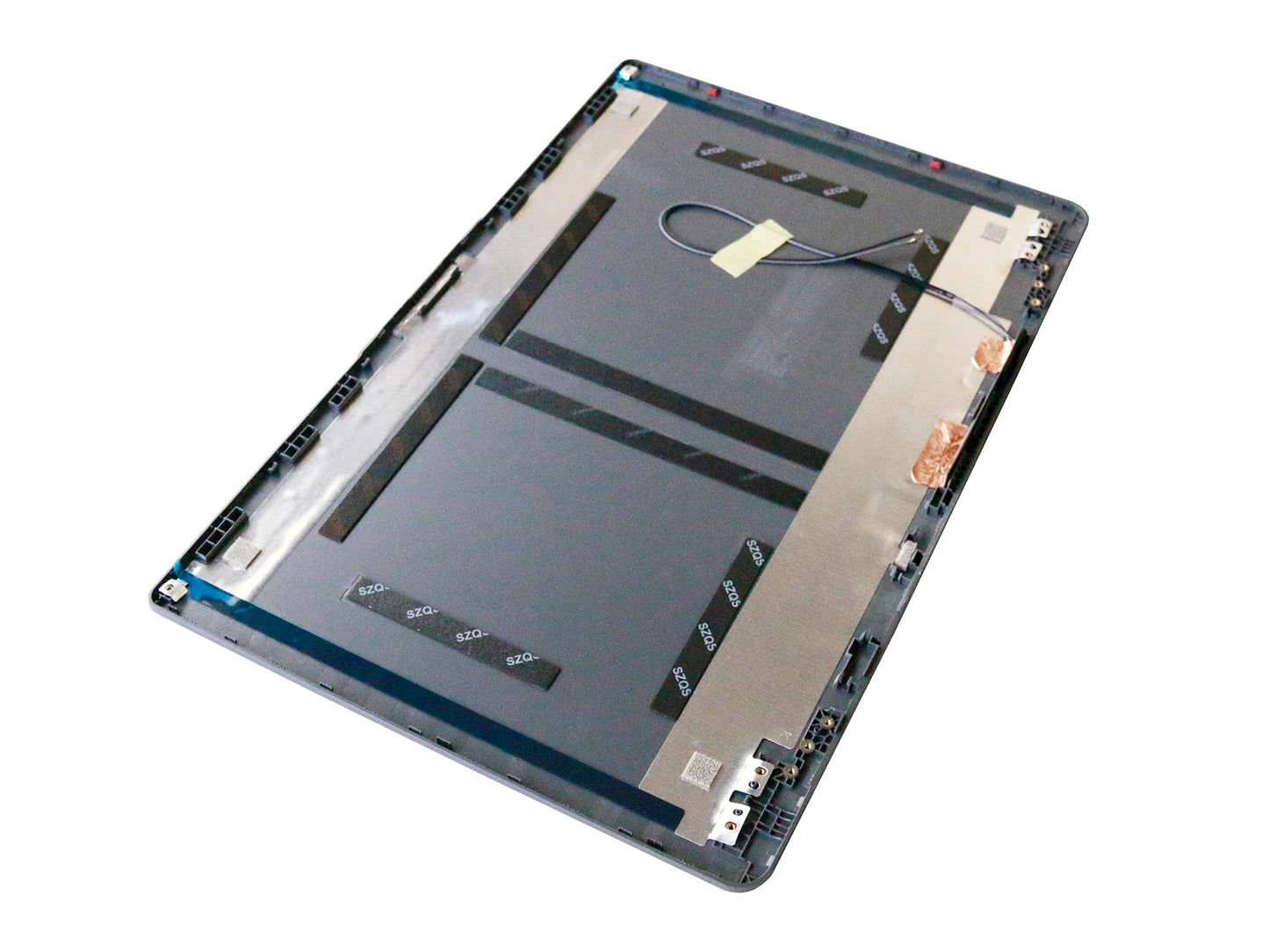 RGBBYTE Laptop LCD Back Cover & Hinges Silver Gray for Lenovo IdeaPad 3-15ALC6 82KU 3-15ADA6 82KR 3-15ITL6 82H8 3 15ABA7 82RN 3 15IAU7 82RK 5CB1B60414