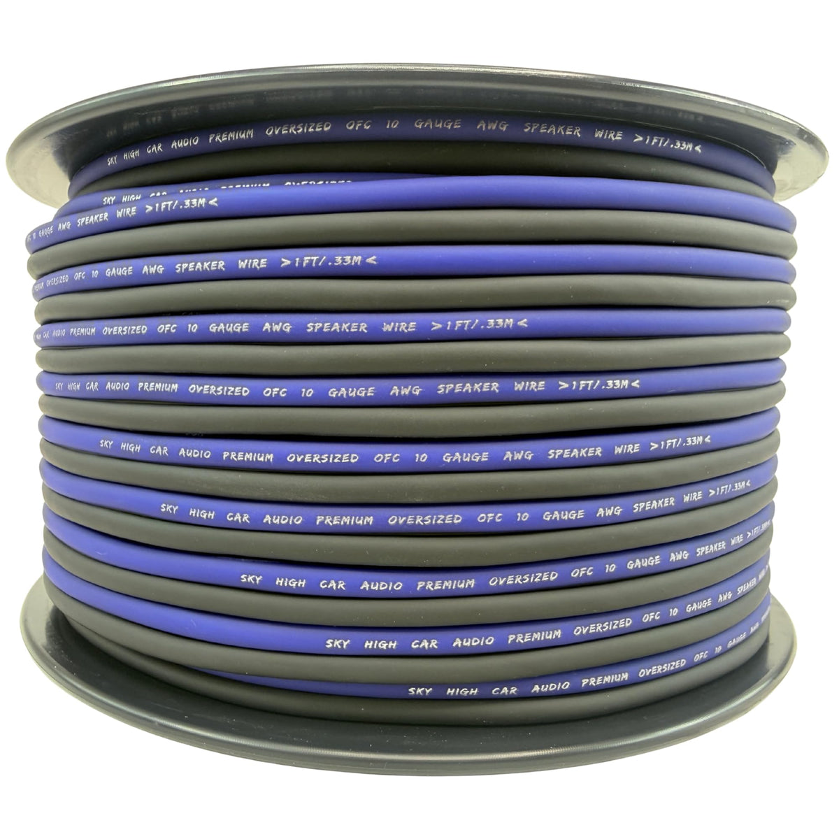 100' feet True 10 Gauge AWG OFC Speaker Wire Car Home Audio