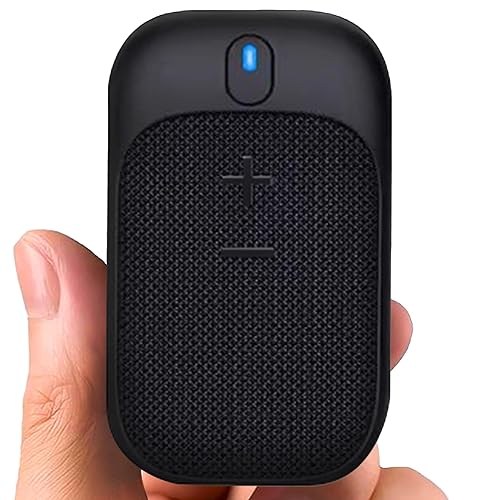 MINUS EQUALS PLUS - = + Golf Speaker/Wireless Wearable Bluetooth Speaker/Portable/Clip on/Up to 18hrs of Battery Life/Built-in Mic for Hands-Free