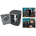 Rockville ISOBOX Sound Isolation Box with Adjustable Mic Stand, Pop Filter, Removable Door, 5/8" Thread + 3/8" Adapter, for Vocal and Podcast