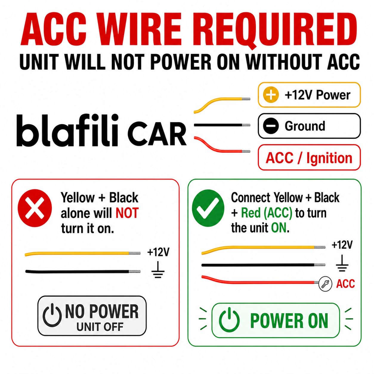 blafili CAR Bluetooth 5.2 Receiver - aptX Adaptive, aptX HD, AAC, SBC - 12V/24V Compatible, Remote Trigger, Stereo RCA Output - Wireless A2DP Adapter