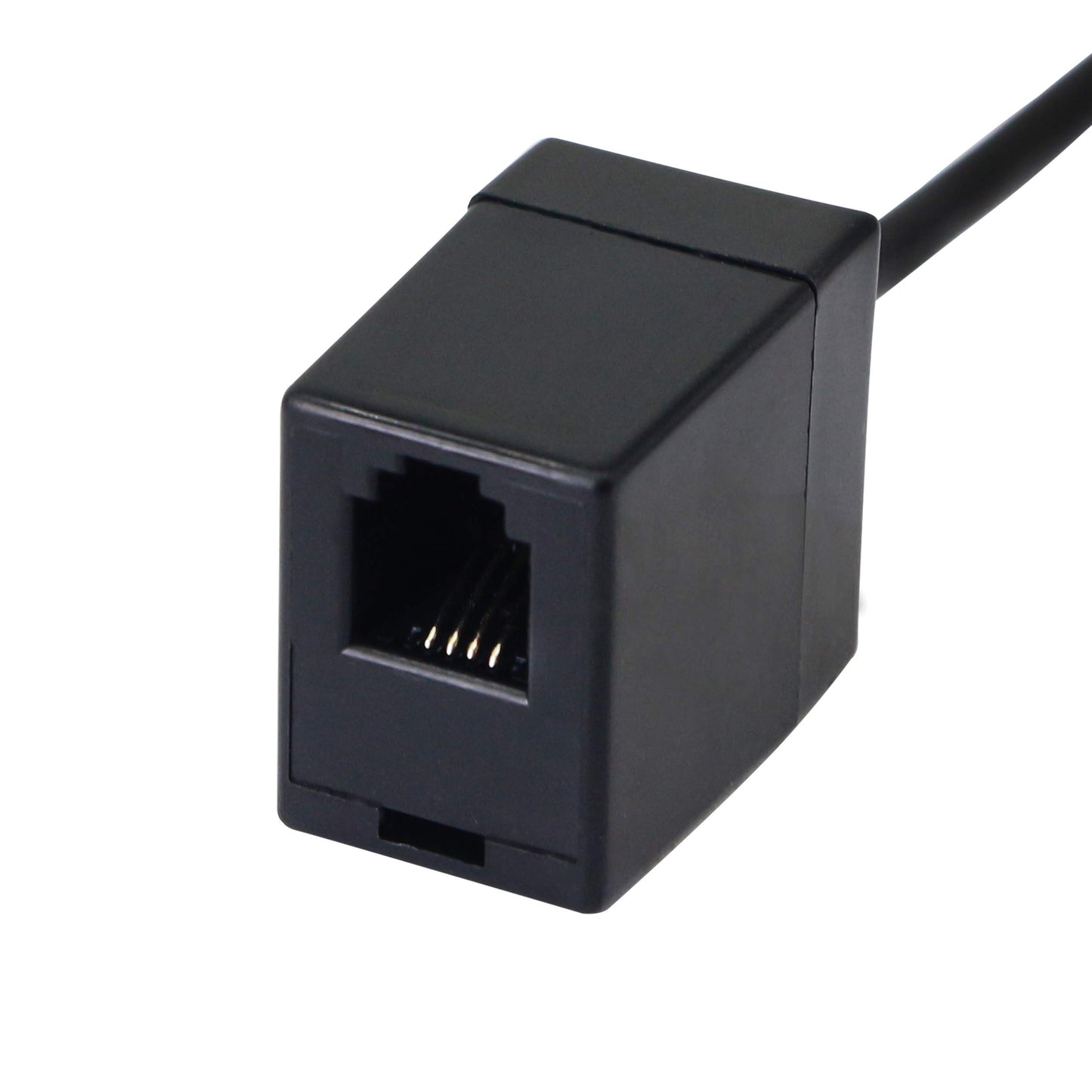 SinLoon RJ9 to 3.5mm Telephone Adapter - Convert Headset to Smartphones