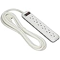 Powerzone OR801115 Power Outlet Strip, 15 A, 6 Outlet