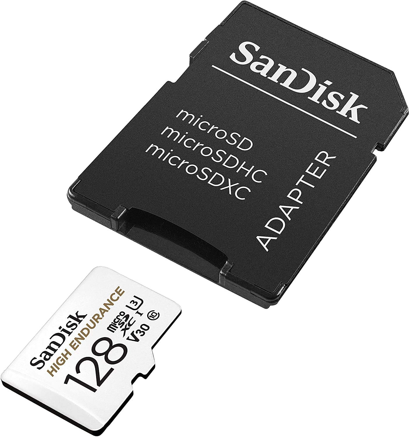 SanDisk 128GB High Endurance MicroSDXC Memory Card (2 Pack) for Garmin Dash Cam 57, 67W, Mini 2, 47 Series (SDSQQNR-128G-GN6IA) Class 10 Bundle