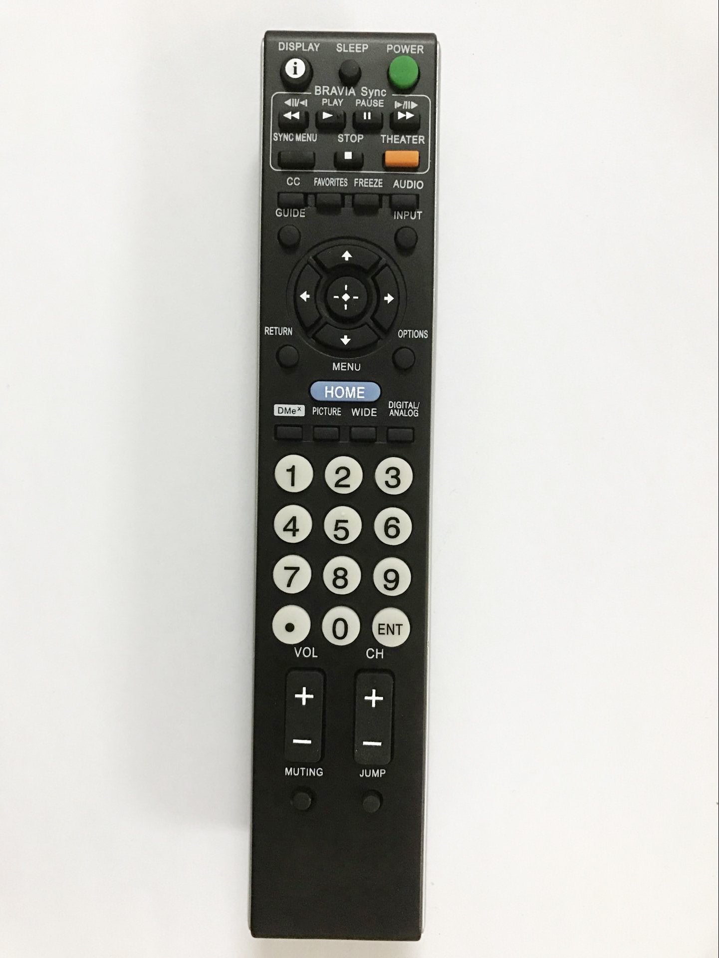 Replacement Remote Control for Sony KDL-40V4100 KDL-40D3000 KDL-40WL135 KDL-37M4000 Bravia LCD HDTV