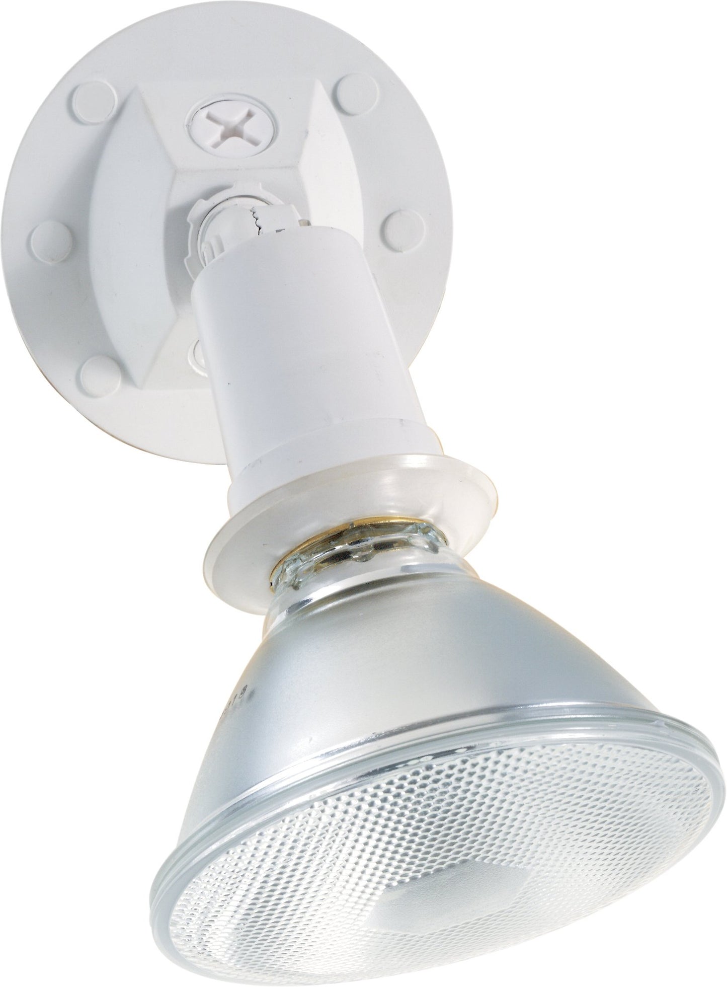 Nuvo Satco SF76/520 One Light Outdoor Heavy Duty Cast Aluminum Durable Weather Proof Security Flood Light, White