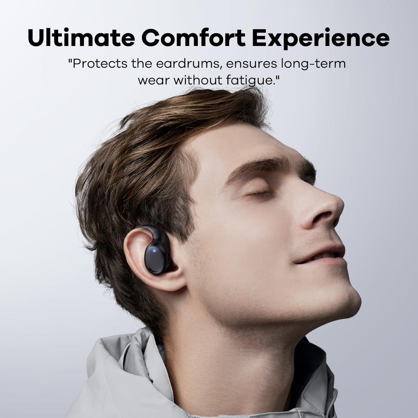 EXECCZO Open Ear Headphones - Airflow Pro Bluetooth 5.3 Earbud Wireless Earphones Headset for Running and Outdoor Activities with Immersive…