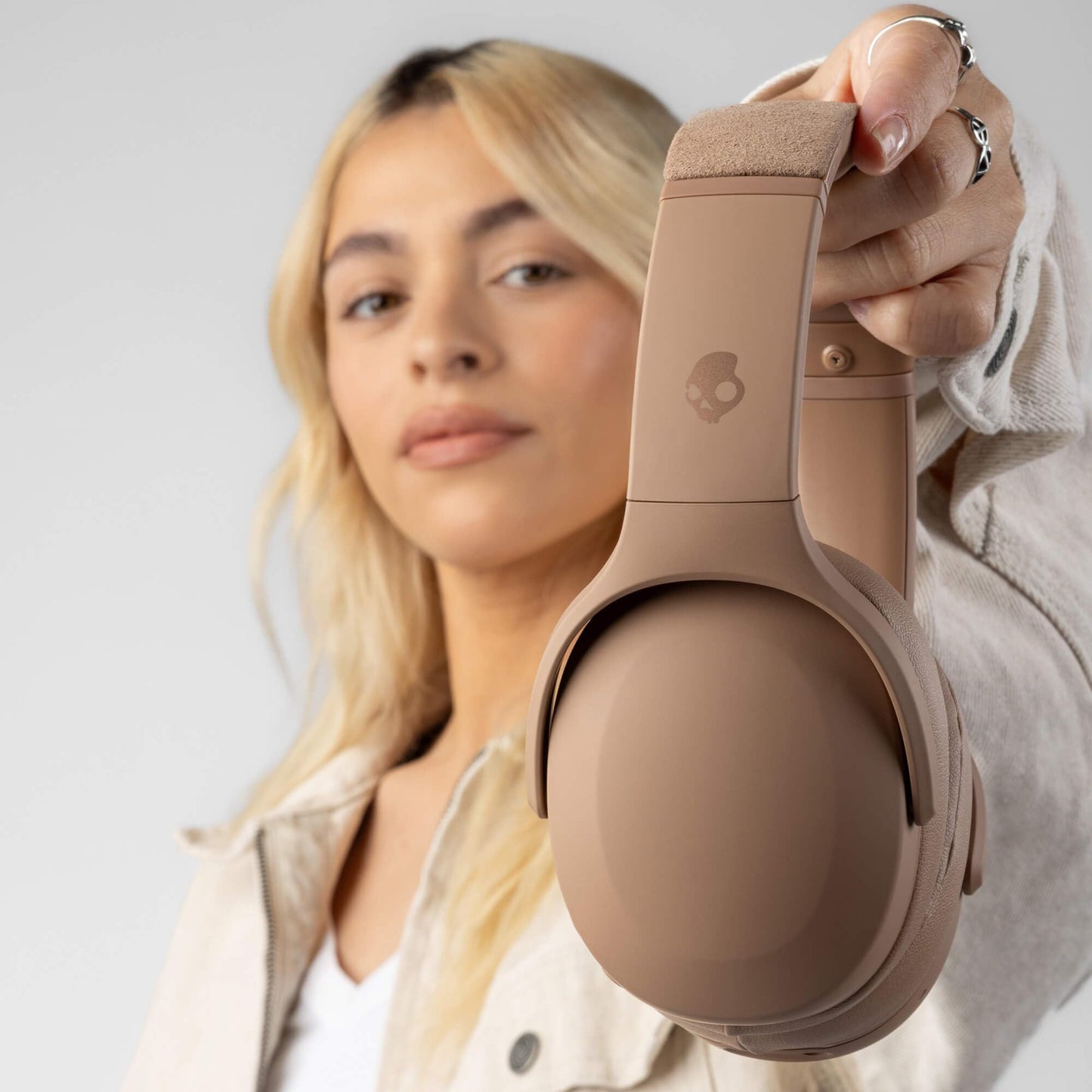 Skullcandy Crusher Evo Wireless Bluetooth Headphones with Multi-Sensory Bass, Noise Isolating Over-Ear Fit, Up to 40 Hours Battery, Microphone…