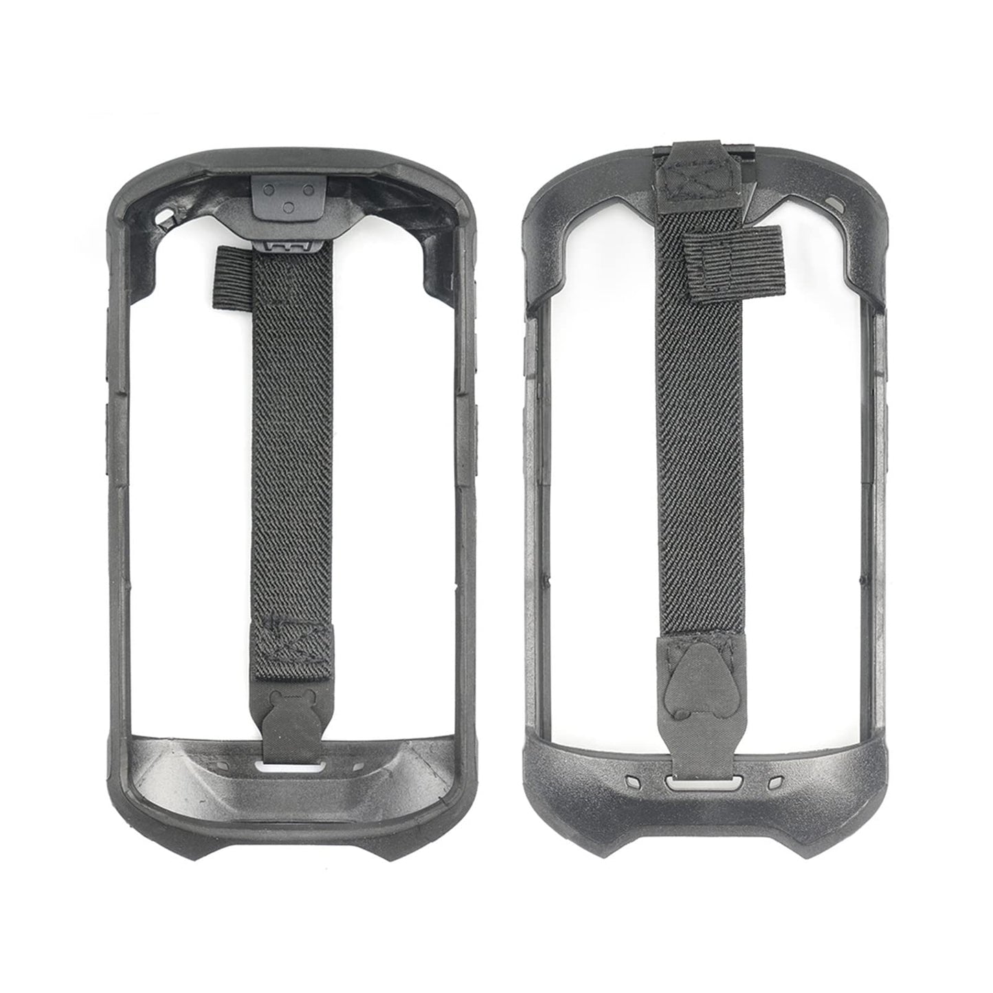 IYOUBOL Protective Cover Bumper Case Rugged Boot with Hand Strap for Zebra TC51 TC510K TC52 TC56 TC57 Black