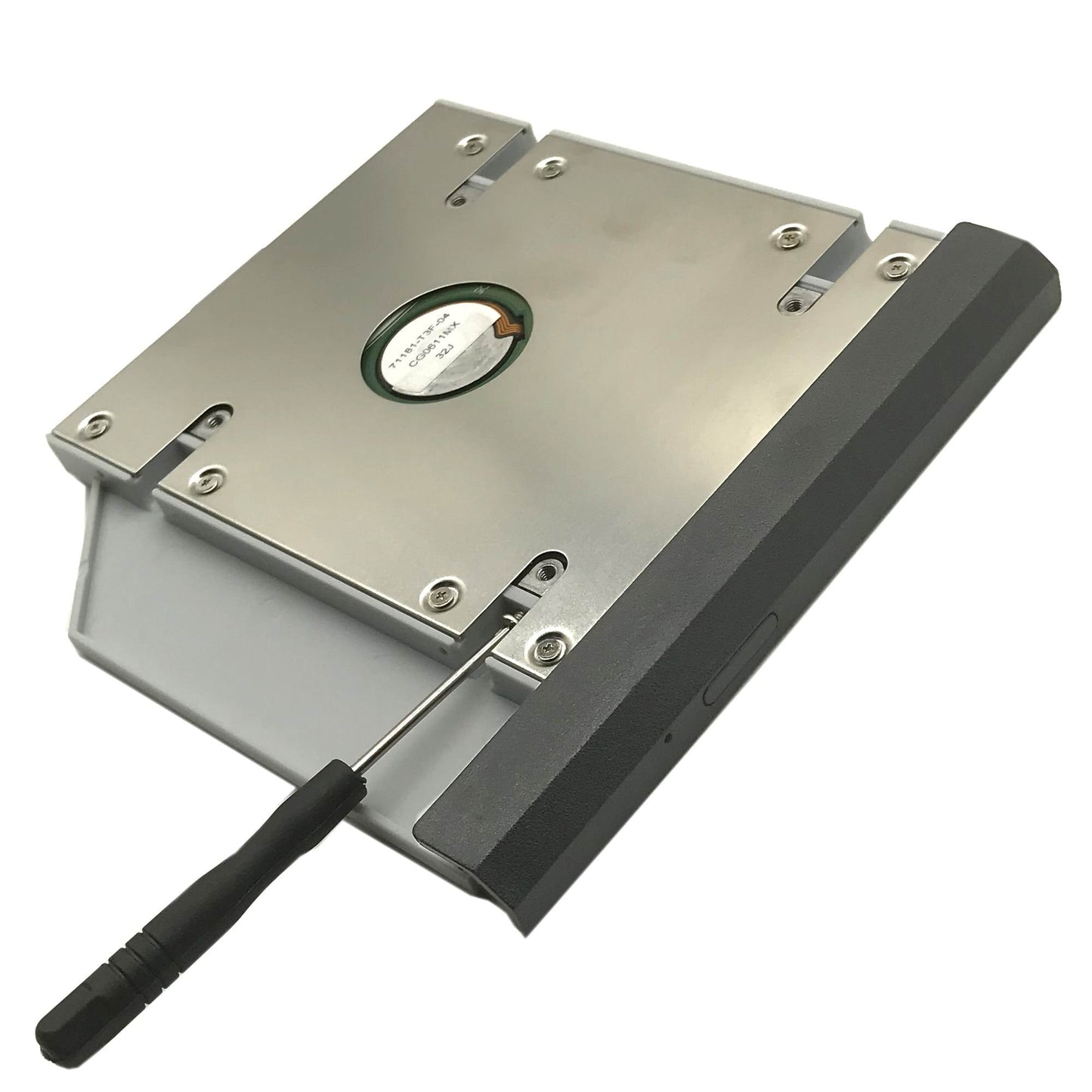 Nimitz 2nd HDD SSD Hard Drive Caddy Compatible with Lenovo Thinkpad L560 L570 with Faceplate/Bracket