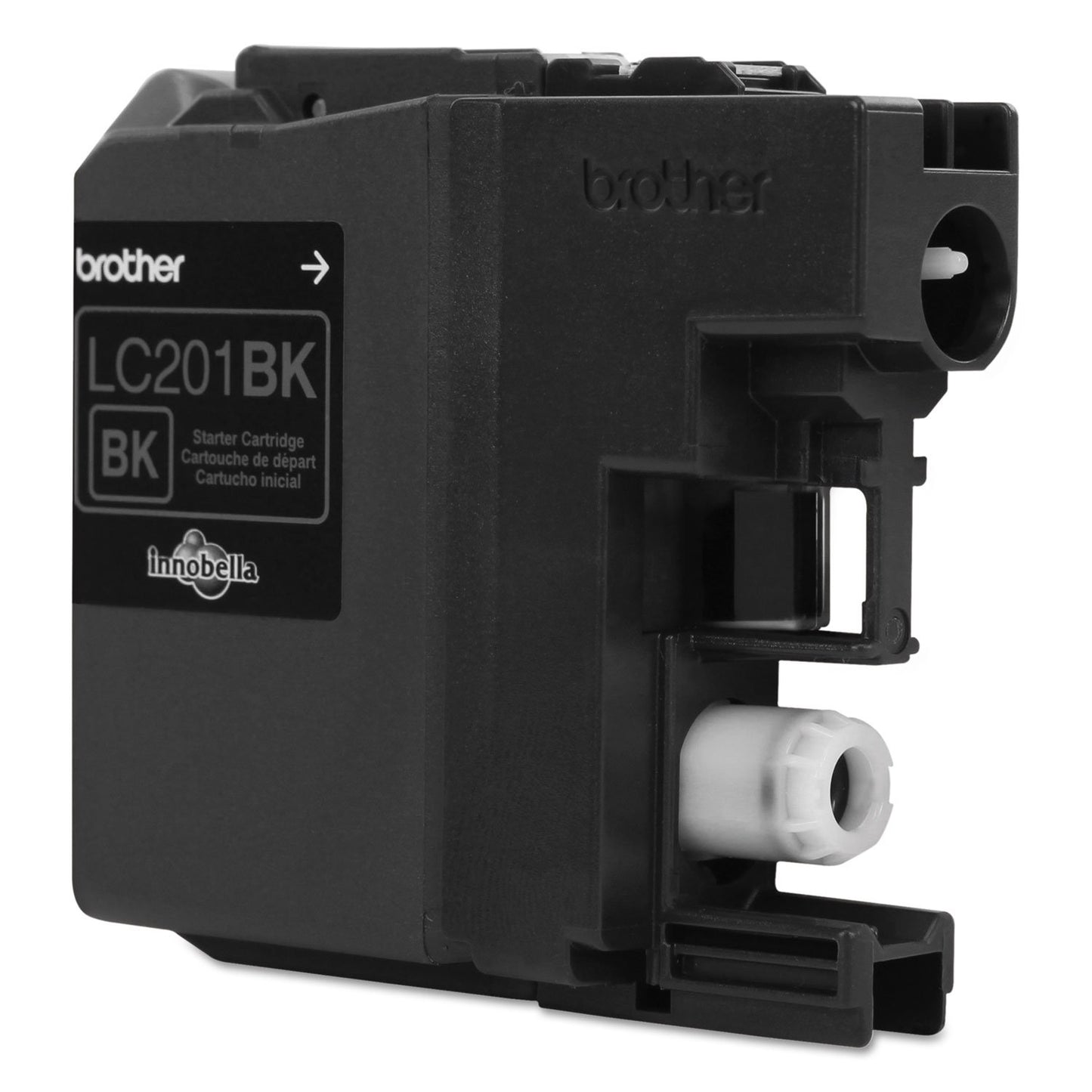 Brother Genuine Standard Yield Black Ink Cartridge, LC201BK, Replacement Black Ink, Page Yield up to 260 Pages, Amazon Dash Replenishment Cartridge