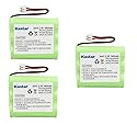 Kastar 3-Pack AAX3 3.6V 1600mAh EH Ni-MH Rechargeable Battery for Motorola, Radio Shack, Sanyo Series Cordless Phone (Check Your Cordless Phone Model