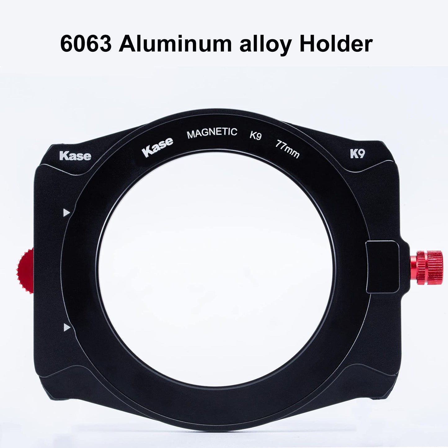 Kase K9 100mm Metal Square Filter Holder Kit Include 90mm Magnetic CPL Filter & 67/72/77/82mm Adapter Ring Compatible with Canon Nikon Lens & Lee
