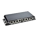 PoE Texas | 8 Port Gigabit Ethernet Switch with Passive PoE on 7 Ports - Power Over Ethernet for 802.3af or 24v Devices