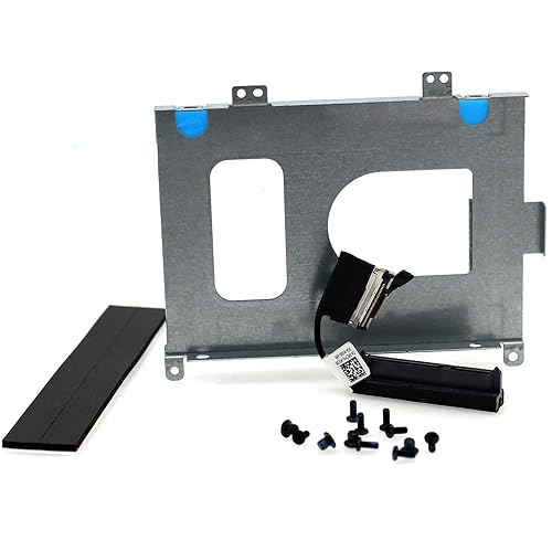 Deal4GO SATA Hard Drive Cable PCYYV 0PCYYV w/ 2.5" HDD Caddy Bracket 68WXJ 068WXJ Replacement for Dell Alienware M15 R1 ALW15M 2018