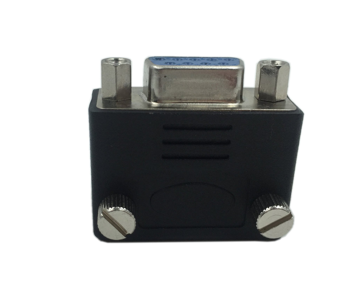 CERRXIAN 90 Degree DB9 9 Pin RS 232 Male to Female Serial Gender Changer Extension Cable Converter Adapter Coupler