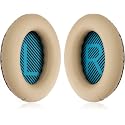 YOCOWOCO Ear Pads for Bose QC25/QC35 II/QC35/QC15/AE2 AE2i AE2w Headphones Replacement Earpads Cushions for Bose Quietcomfort 35/Quiet Comfort