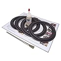 Springfield Speaker 6.5" Foam Surround Edge Repair Kit - 4 Speaker Kit - Compatible with JBL 4206, 4401, 4406, 39-0057 F37F18C804DA, 115H, 115H-1