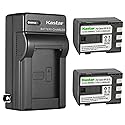 Kastar 2-Pack Battery and AC Wall Charger Replacement for Canon VIXIA HF R11, HG10, HV20, HV30, HV40, ZR100, ZR200, ZR300, ZR400, ZR500, ZR600, ZR700