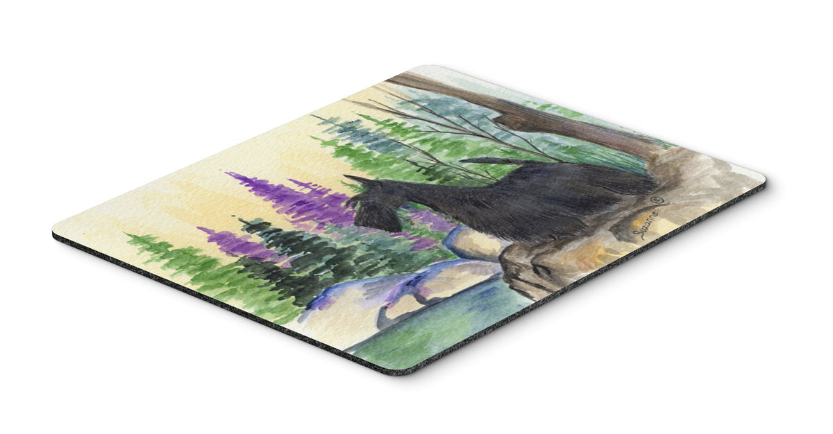 Caroline's Treasures SS8101MP Scottish Terrier Mouse Pad, Hot Pad or Trivet for Home Office Gaming Working Computers Laptop Mouse Mat,Washable Large