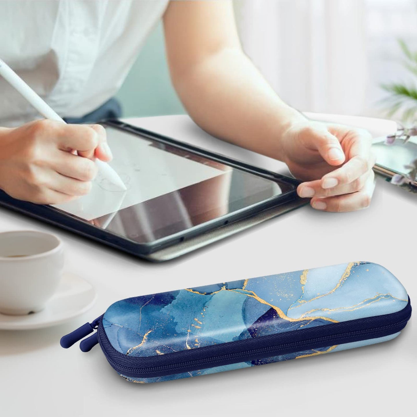 Fintie PU Leather Carrying Case for Apple Pencil Pro, USB-C/1st/2nd Gen