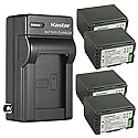 Kastar 4-Pack CGR-D28 Battery and AC Wall Charger Replacement for Panasonic AG-DVC80P, AG-DVX100, AG-DVX100A, AG-DVX100B, AG-DVX100BE, AG-DVX102
