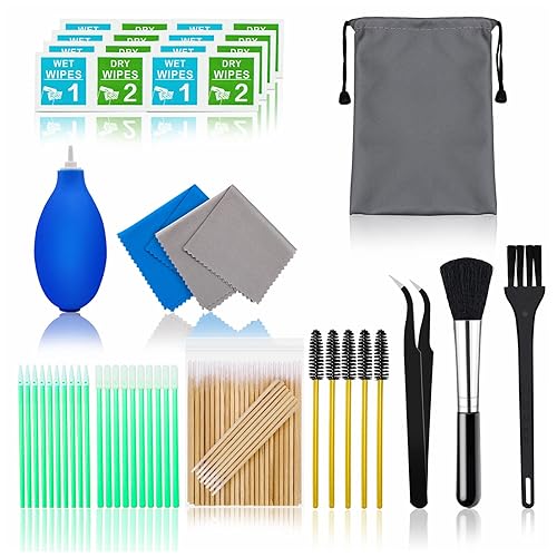 Cell Phone Cleaning Kit, Speaker Cleaner for iPhone, Charging Port Cleaning Tool, Electronic Cleaning kit, Compatible with Airpods Earbuds Camera USB