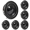 DWEII 6Pcs 1.5Inch 40MM Mini Portable Speakers 4ohm 3W Full Frequency Stereo Sound Small HiFi Speaker