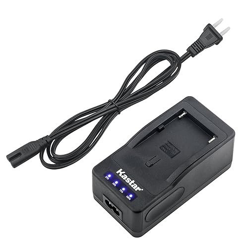 Kastar LED Super Fast Charger Replacement for Sony NP-F990 NP-F975 NP-F970 NP-F960 NP-F950 NP-F930 NP-F770 NP-F750 NP-F730 NP-F570 NP-F550 NP-F530