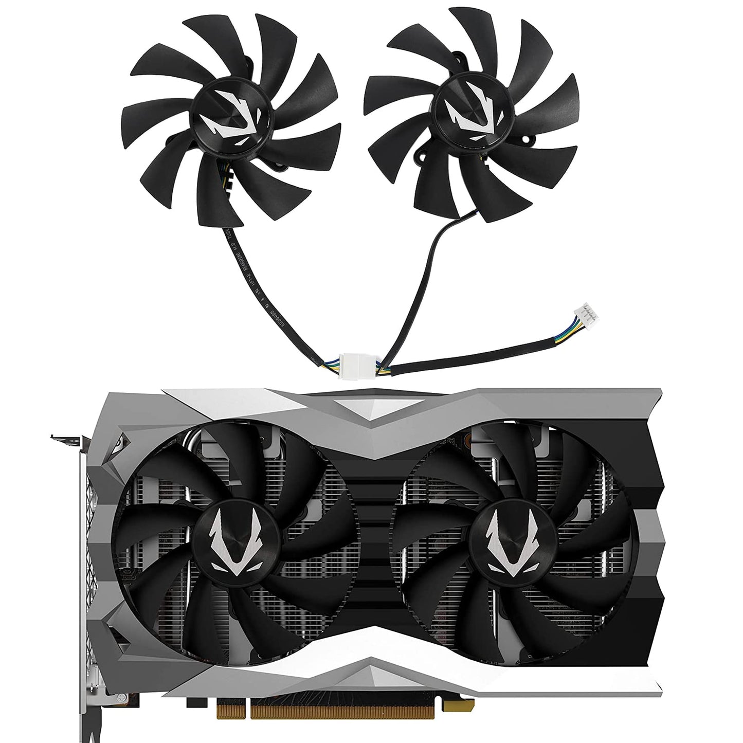 inRobert GA92A2H 87mm GTX1660s RXT2060 Graphics Card Fan for Zotac GTX 1660 Ti Super AMP, RTX 2060 2070 Super Mini/Twin Fan
