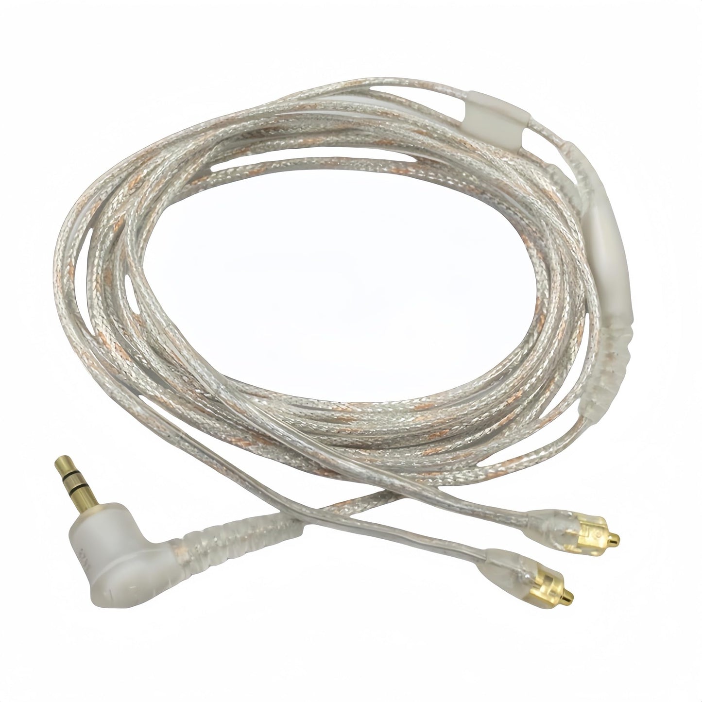 Replacement EAC64CL 64 -Inch Detachable Earphone Cable for Shure SE215, SE315, SE425 SE535 and SE846 Earphones (Clear)