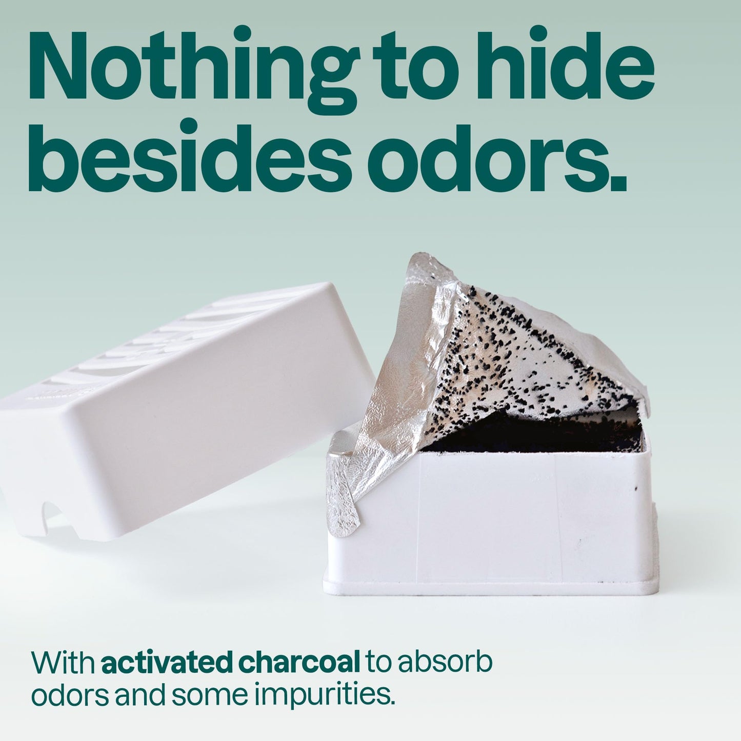 ATTITUDE Air Purifier with Activated Carbon Filter, Plant- and Mineral-Based Ingredients, Traps Pet Odors and Pollutants, Vegan and Cruelty-free
