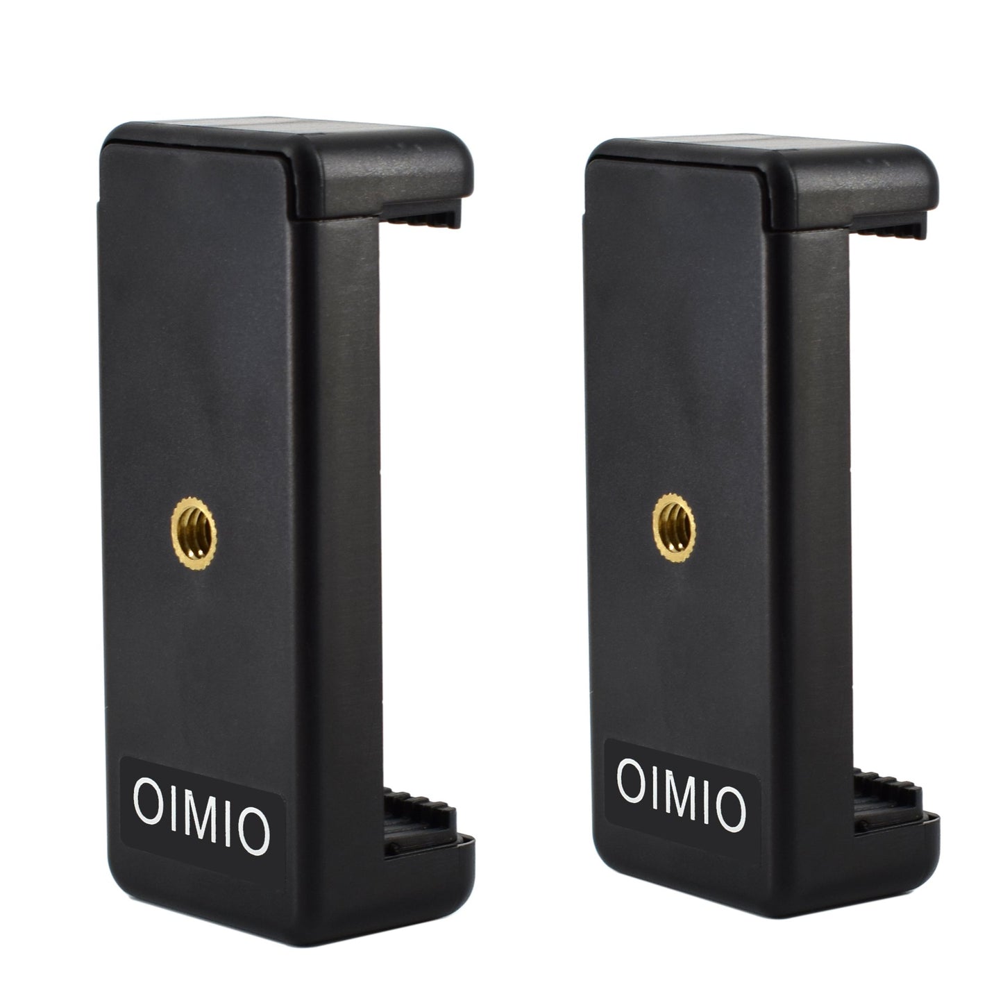 Universal Cell Phone Tripod Mount Adapter, OIMIO Phone Holder Clip Connector Head Used for Monopod Selfie Stick DSLR Travel Mini Flexible Tripod