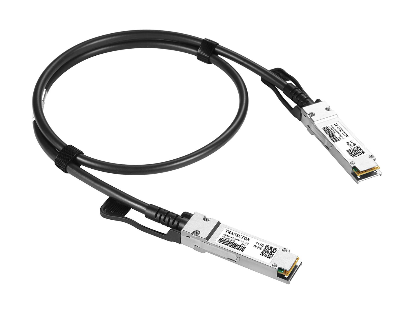Chuangsuton 40G QSFP+ DAC Passive Cable - 40GBASE-CR4 Passive Direct Attach Copper Twinax QSFP+ Cable for Arista CAB-Q-Q-1M Compatible, 40GBe Ethernet