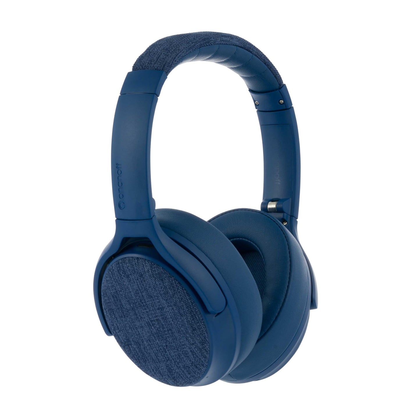 Made for Amazon, Active Noise Cancelling Bluetooth Headphones with Built-in Microphone | Blue