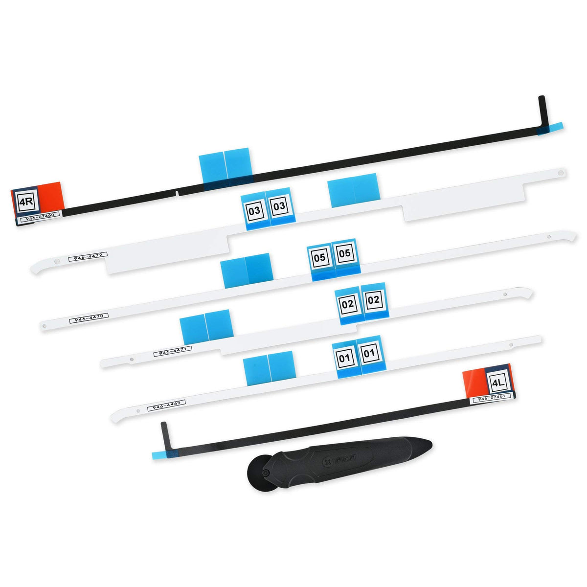 Adhesive Strips Compatible with iMac 21.5" (2012-2019) - Repair Kit