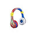 Super Mario Wireless Bluetooth Portable Kids Headphones with Microphone, Volume Reduced to Protect Hearing Rechargeable Battery, Adjustable Kids…