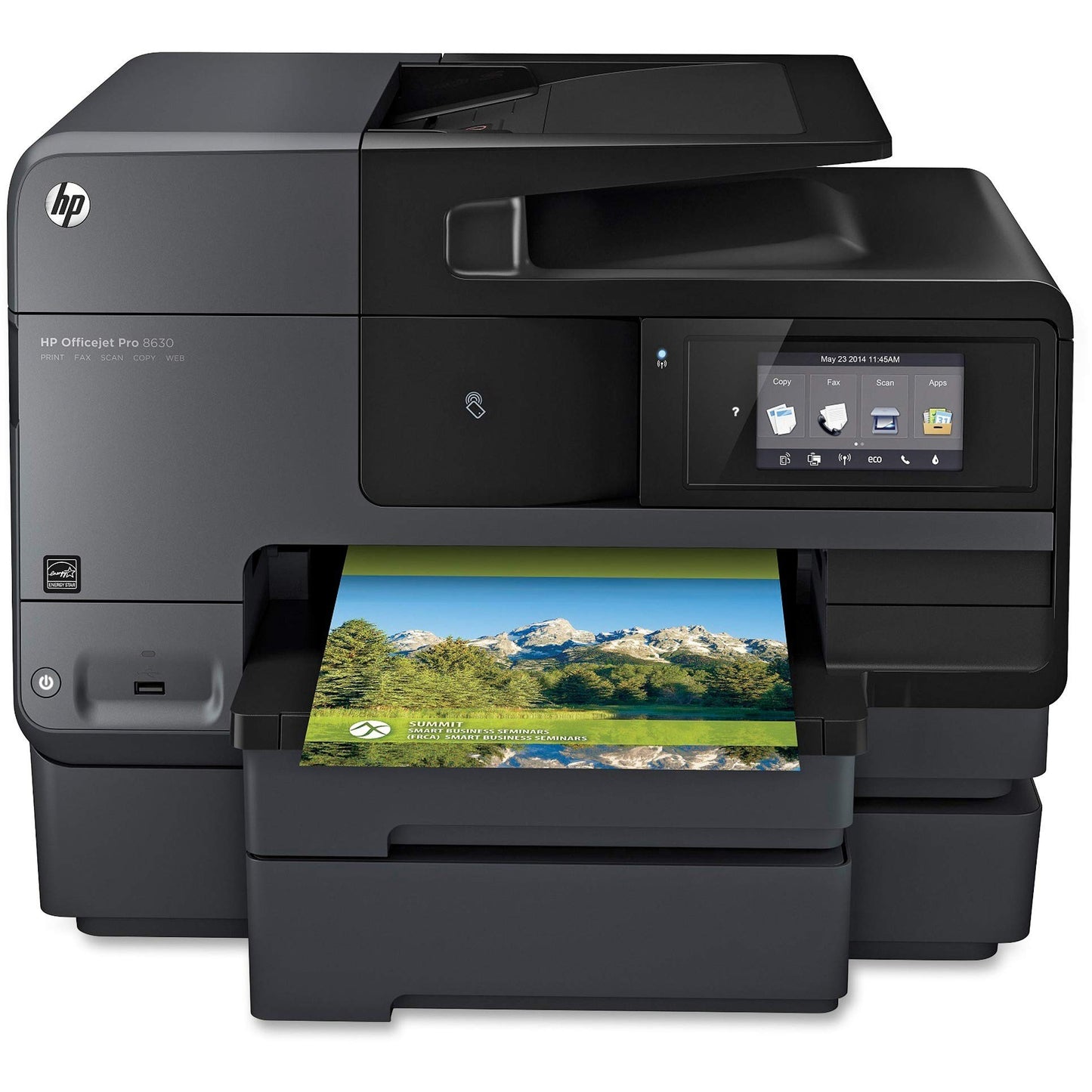 HP OfficeJet Pro 8630 All-in-One Wireless Printer with Mobile Printing, HP Instant Ink or Amazon Dash Replenishment Ready (A7F66A)