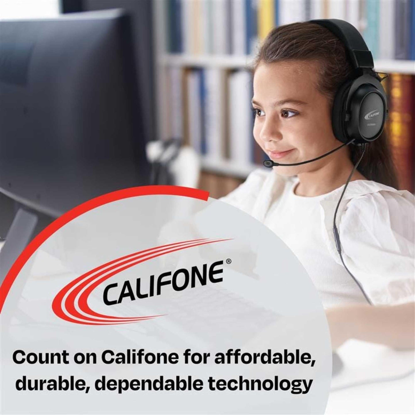Califone E-2 E2 Earbuds, Black