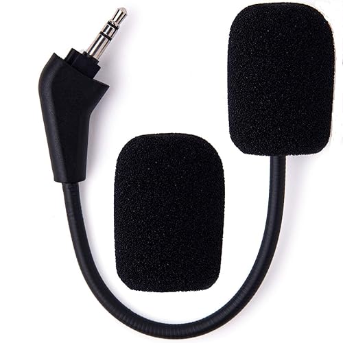 TNE Replacement Game Mic Microphone Boom for Corsair HS50 HS60 HS70 Pro HS70 SE PS4 PS5 Xbox One Series S X Nintendo Switch Computer PC Mac Gaming