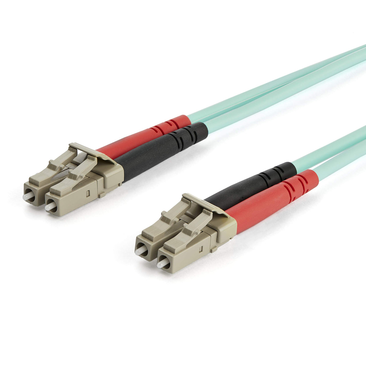 StarTech 23ft/7m OM3 Multimode Fiber, LC to LC, Duplex 100G (A50FBLCLC7)