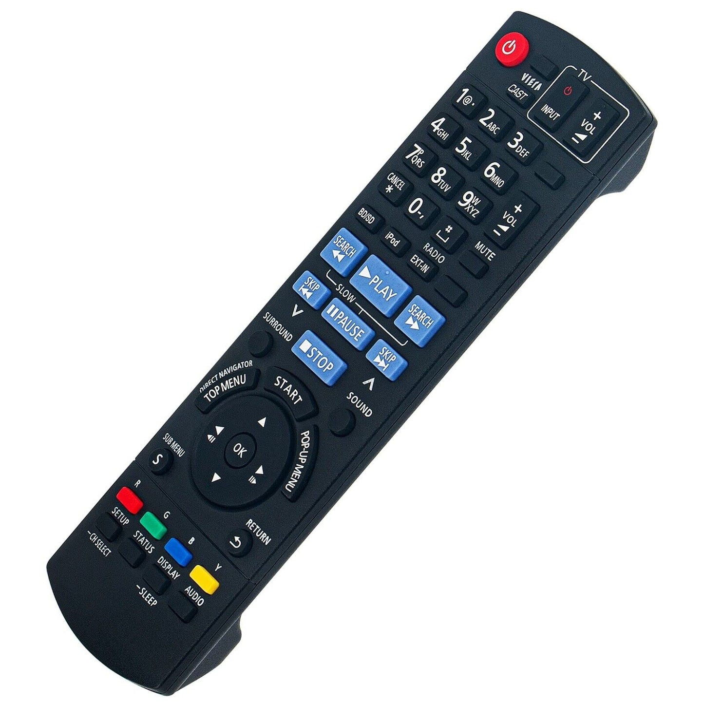 NTQinParts Replacement Remote Control Controller for Panasonic SC-BT300 SC-BT200 SC-BT303 SC-BT203 Home Theater System