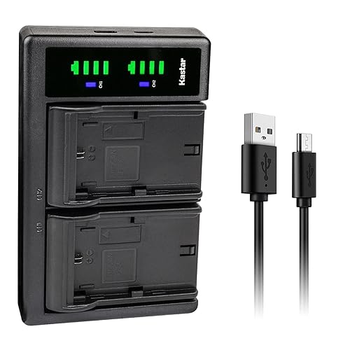 Kastar LPEL LTD2 USB Battery Charger Compatible with Canon LP-EL Lithium-Ion Battery Pack, Canon Speedlite EL-5 On-Camera Flashs