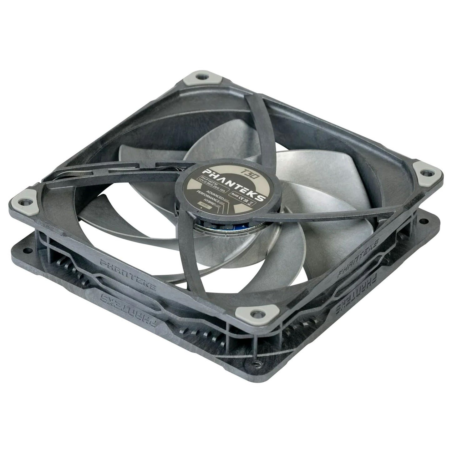 Phanteks T30-140, 140mm Premium High-Performance PWM Fan, Industrial Grade LCP Frame & Blades, 3-Mode Speed Switch, Unmatched Airflow for PC Cases