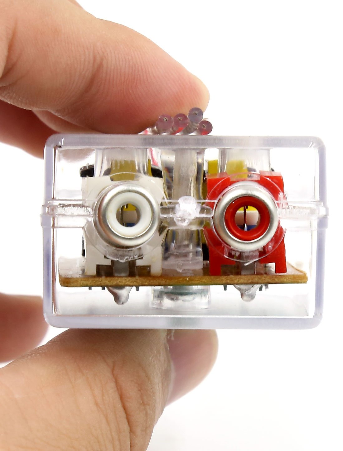uxcell High to Low Impedance Speaker to RCA Line for Vehicle