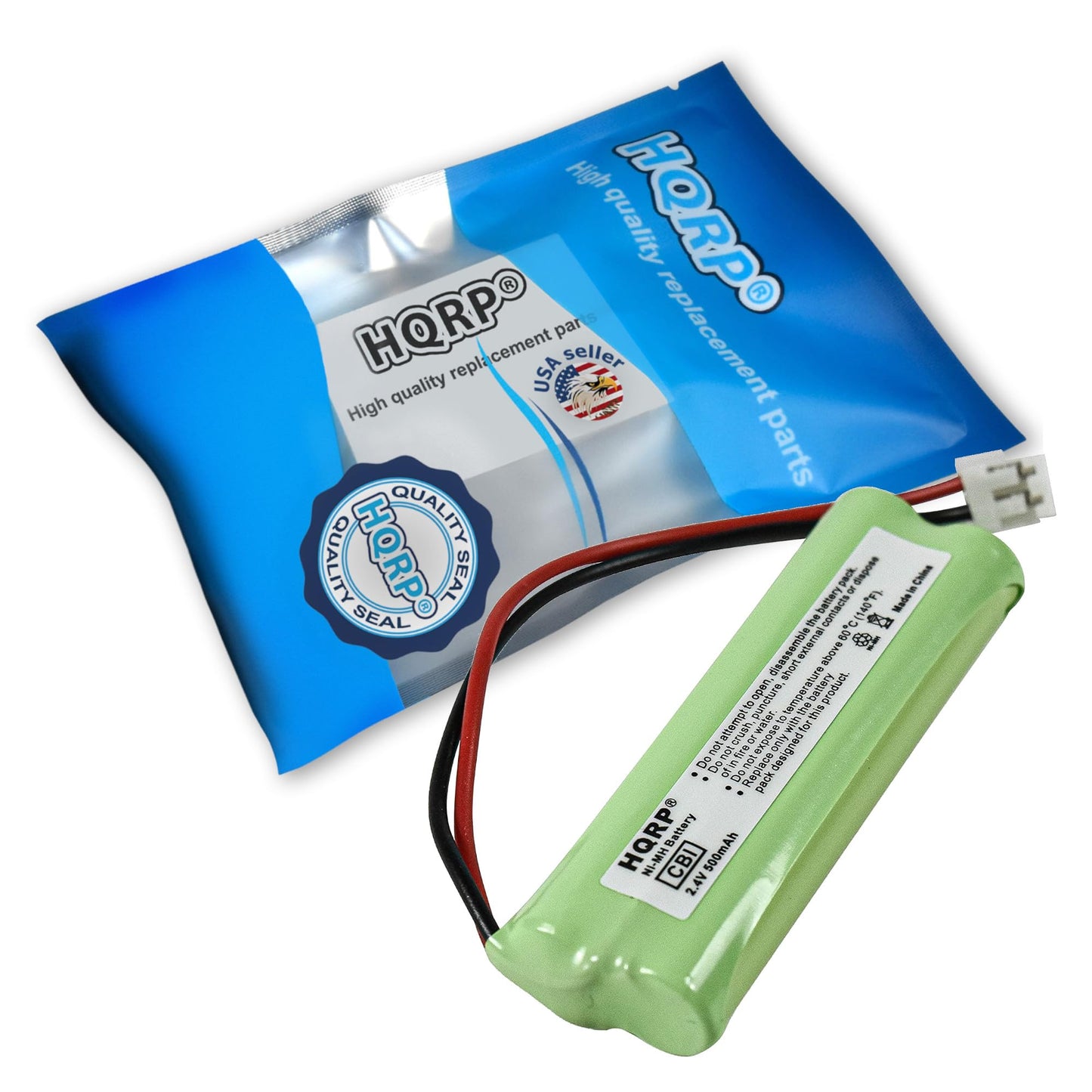 HQRP Phone Battery Compatible with VTech LS6225, LS6225-2, LS6225-3, LS6225-4, LS6225-5, LS6226, LS6226-2 Cordless Telephone