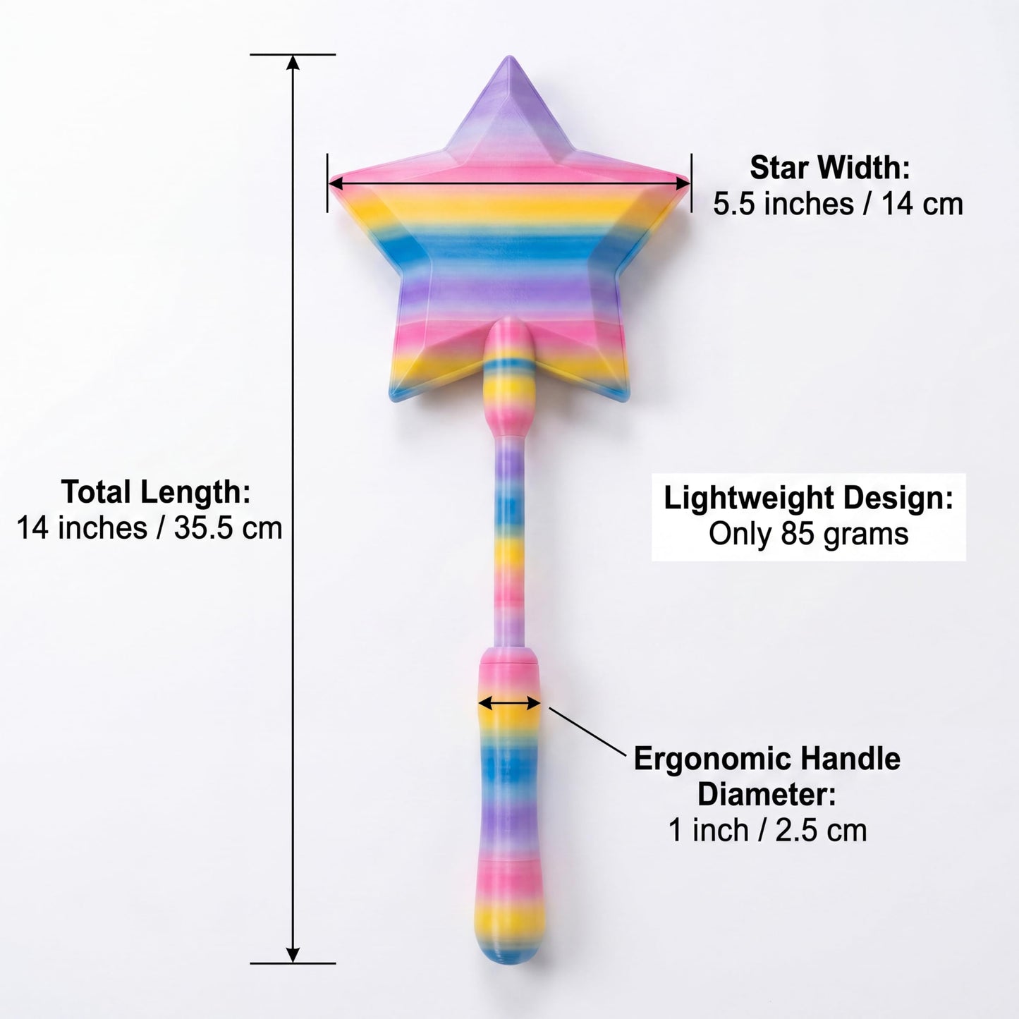 Iridescence 3D Printed Credit Card Wand Tap to Pay, Magic Fairy Pay Wand, Starlight Magic Wand Tap-to-Pay Card Holder, Fun Unique Creative Gifts