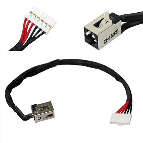 GinTai DC Power Jack Harness Cable Replacement for Toshiba P75-A7100 P75-A7200 P70t-AST2GX1 P75-A