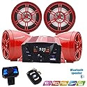 XYC UTV,ATV, Anti-Theft Bluetooth Motor Remote 3" Motorcycle Waterproof Bluetooth Wireless Speaker 7/8-1 in. Handlebar Mount MP3 Music Player Sound