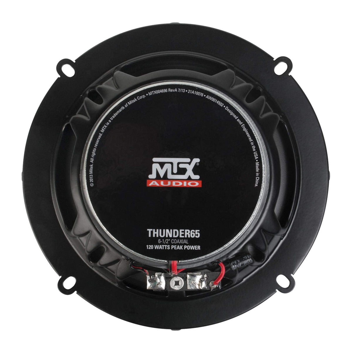 MTX Pair THUNDER65 6.5" 240 Watt 2-Way Car Audio Coaxial Speakers
